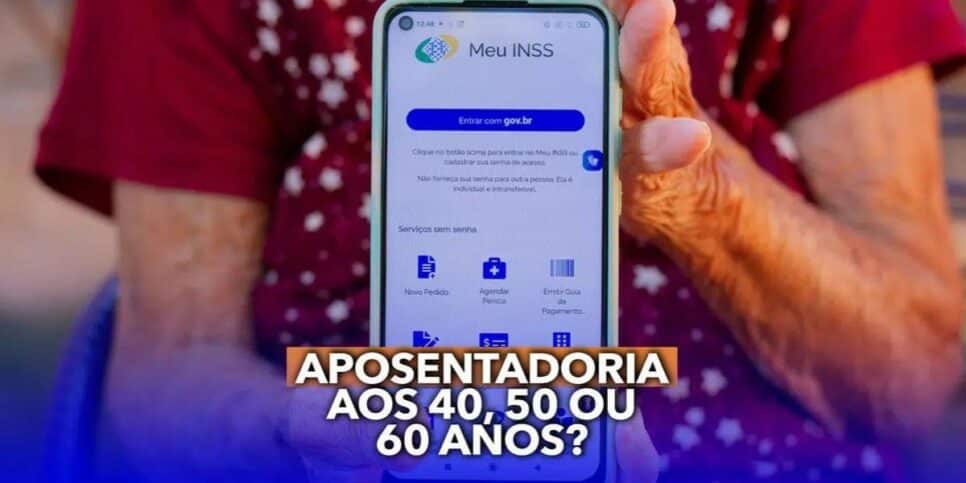 É possível se aposentar pelo INSS antes dos 60 (Foto: Reprodução / Internet)
