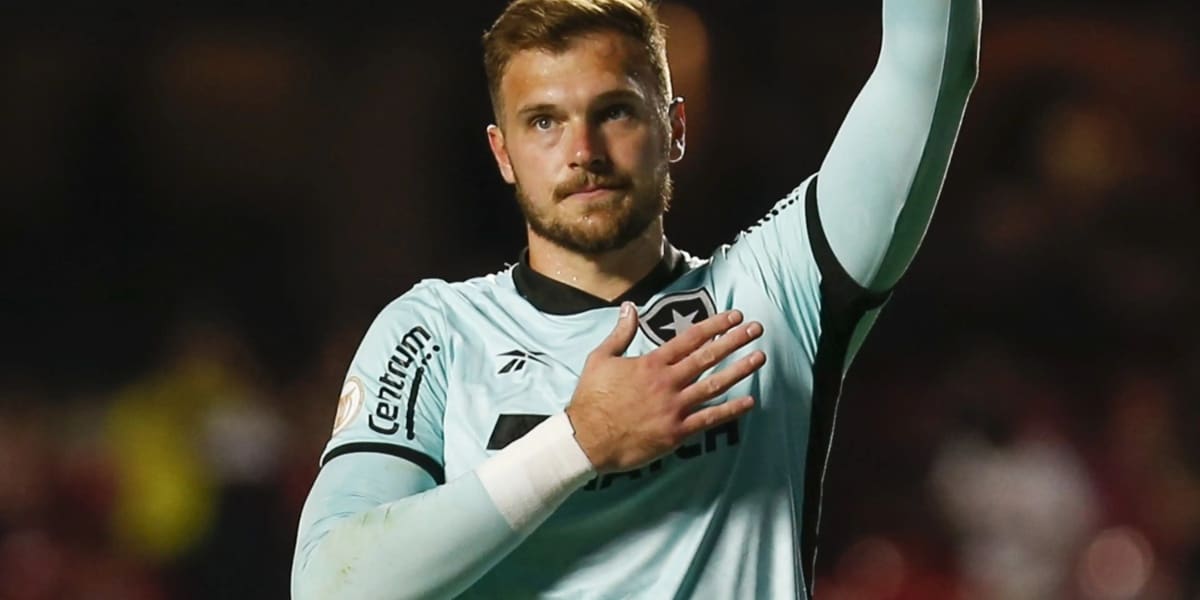 Lucas Perri, goleiro de saída do Botafogo para o Lyon, da França (Foto: Reprodução/ Internet)