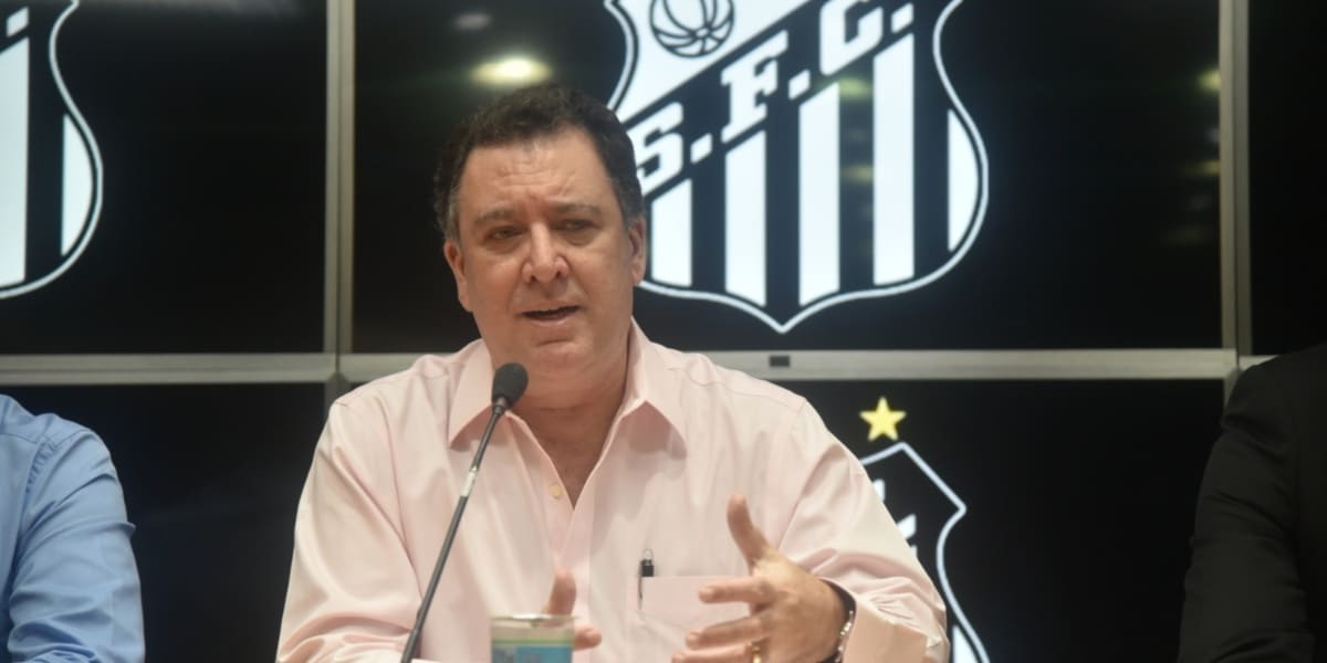 Marcelo Teixeira, detona elenco do Santos e promete demissões (Imagem Reprodução Internet)