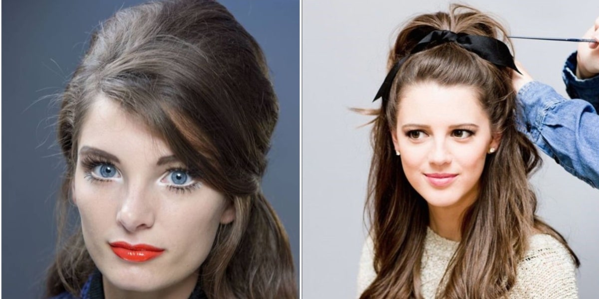 Modelos de Penteados Bouffant (Imagem Reprodução Internet)