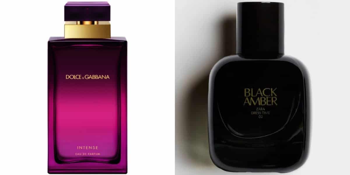 Dolce & Gabbana e Zara’s Black Amber (Imagem Reprodução Internet)