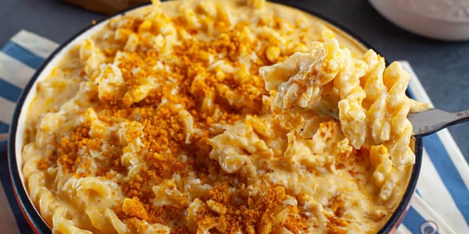 Receita de macarrão com queijo prática e deliciosa (Imagem Reprodução Internet)