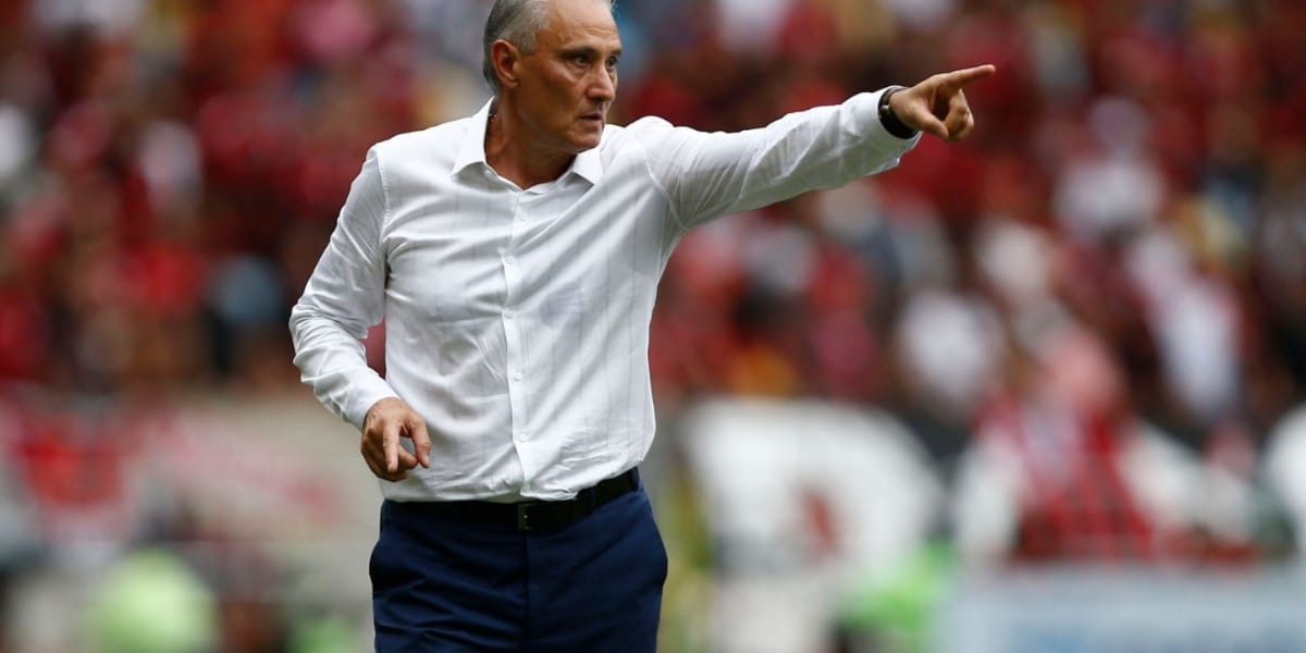 Tite, técnico do Flamengo (Foto: Reprodução/ Wagner Meier/ Getty Images)