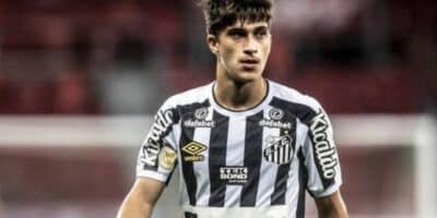 Gabriel Pirani, jogador do Santos (Foto: Reprodução/Ivan Storti/ Santos FC )
