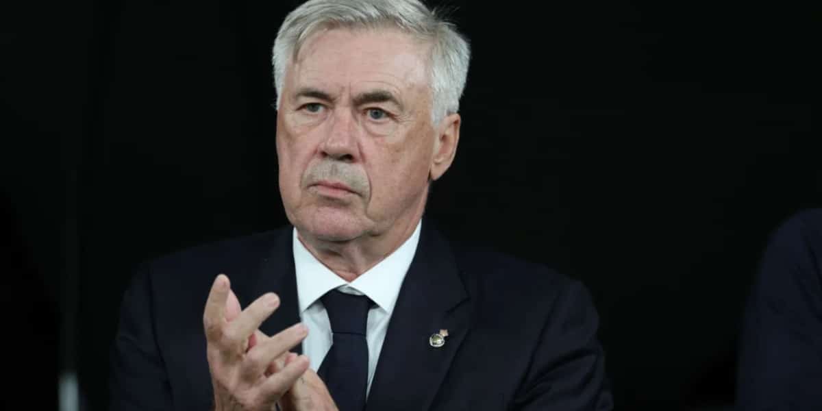 Carlo Ancelotti, renova com Real Madrid e não vai comandar a seleção brasileira (Foto Reprodução Isabel Infantes)