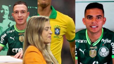 Imagem do post Palmeiras NÃO PARA em Aníbal e B.Rodrigues: Leila corre atrás de ATACANTE da Seleção e visa + 2 REFORÇOS