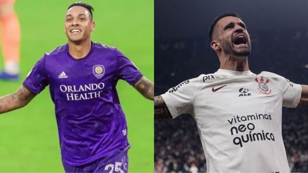 Antonio Carlos, do Orlando City e Renato Augusto, do Corinthians, estão garantidos ao Fluminense em 2024 (Fotos: Reprodução/ Divulgação/ Internet/ Montagem)