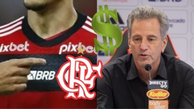 Imagem do post MULTA de R$ 540 MILHÕES: Landim abre o jogo e diz que só vende artilheiro do Flamengo mediante PIX