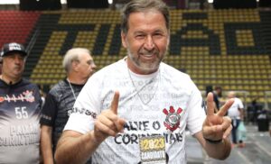 Augusto Melo é o novo presidente do Timão e deve decidir planejamento de 2024 (Foto: Reprodução/ Divulgação/ Ag. Corinthians)