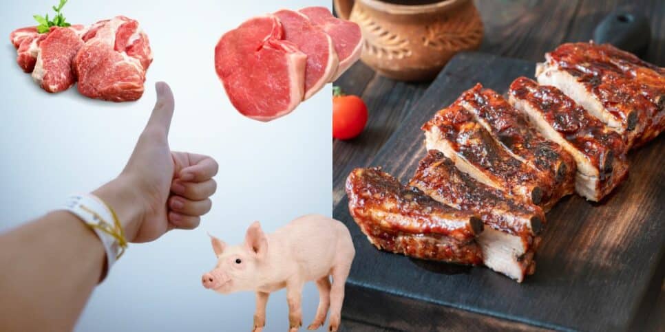 Carne de porco (Foto: Reprodução / Internet / Montagem HoraDoBenefício)