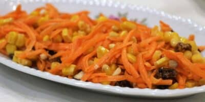 Salada de cenoura doce (Imagem: Reprodução)