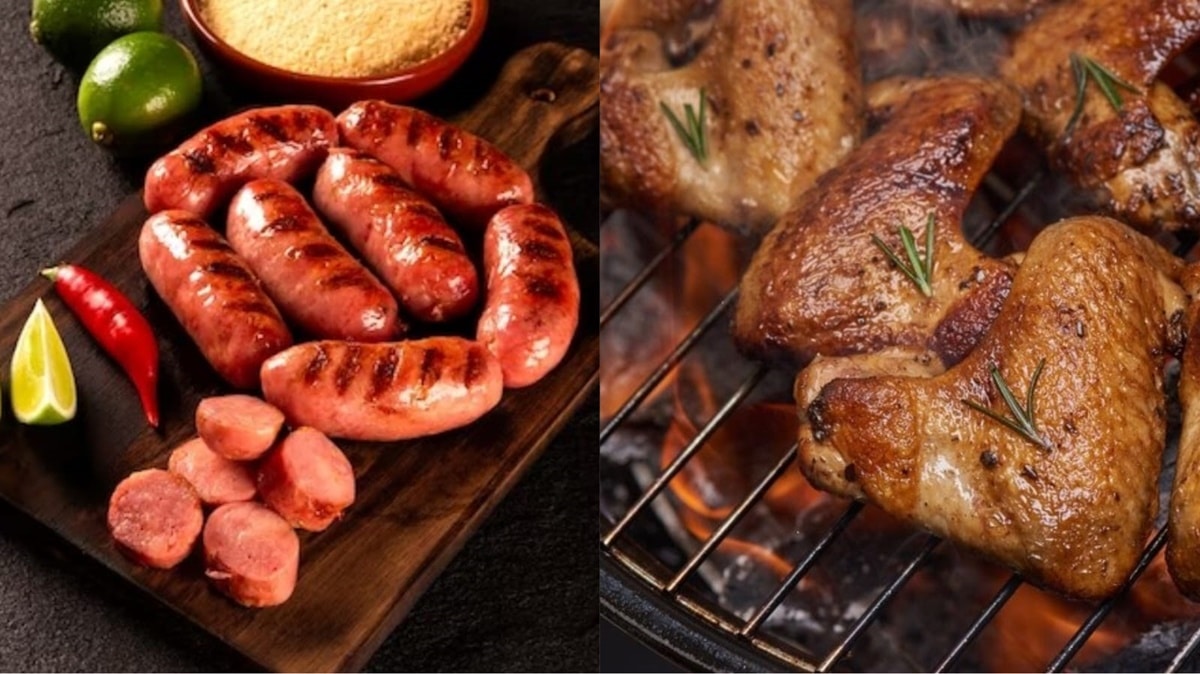 Mescle as carnes vermelhas com Linguiça e Sobrecoxa, que caem bem com Cerveja Gelada (Fotos: Reprodução/ FreePik/ Montagem Gustavo)