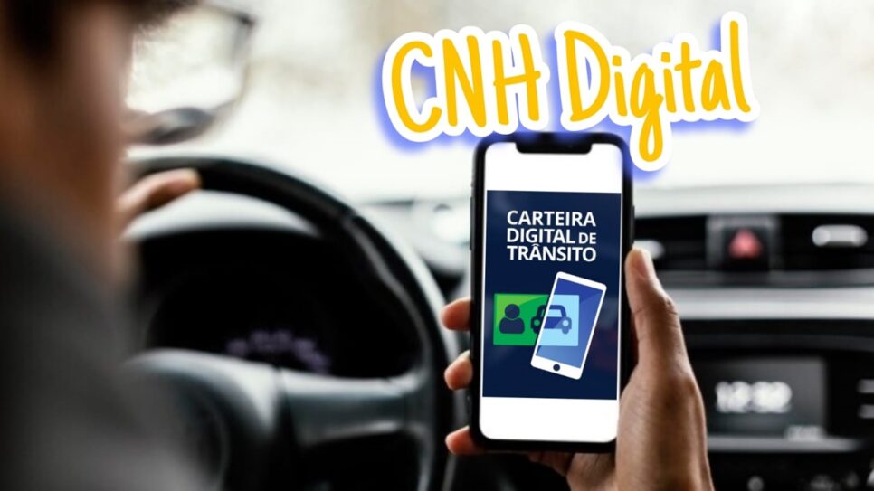 Obtenha a CNH Digital na atualidade (Foto: Reprodução/ FreePik/ Montagem Gustavo)