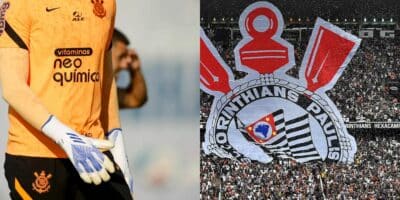 Corinthians e jogador (Reprodução/Internet)