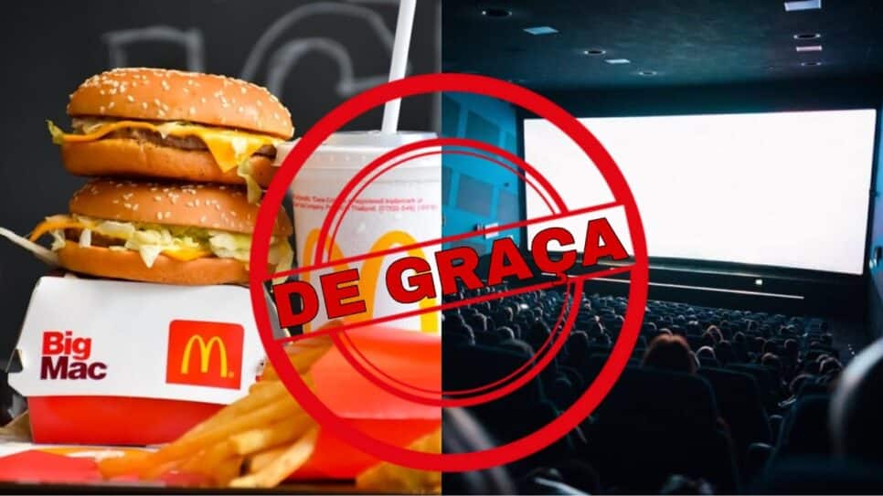 McDonald's e Cinema de Graça! Entenda como (Fotos: Reprodução/ Divulgação/ GettyImages/ Montagem)