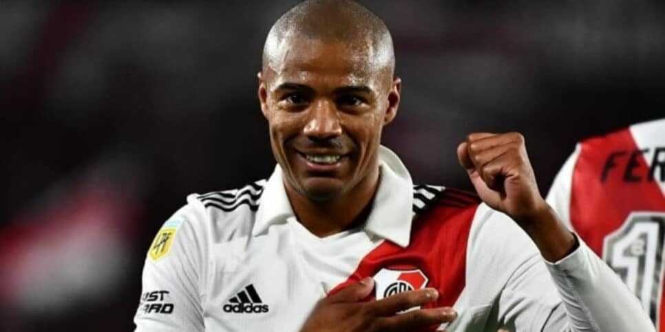 Contratado, De la Cruz fala sobre o Flamengo (Foto: Divulgação/River Plate)
