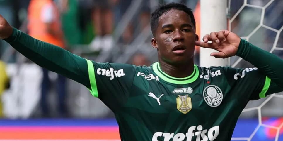 Atacante Milhões! Venda de Endrick ao Real Madrid beira os R$ 240 mi (Foto: Cesar Greco/Palmeiras)