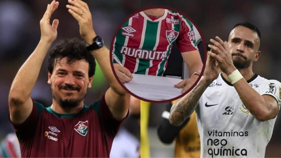 Diniz e Renato Augusto ganham mais esse reforço ao Fluminense (Fotos: Reprodução/ Divulgação/ FFC/ Instagram/ Montagem)
