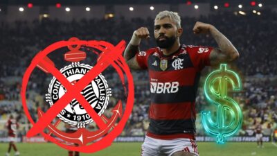 Imagem do post R$ 159 MILHÕES: Clube monitora situação de GABIGOL no Flamengo e desbanca SONHO do Corinthians em 2024