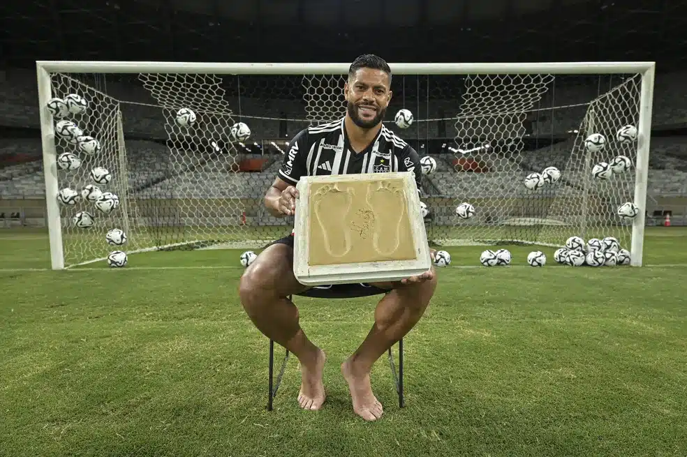 Hulk no Mineirão (Foto: Reprodução) Atlético Mineiro