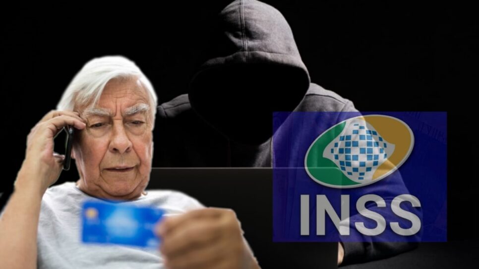 Aposentados e pensionistas, cuidado! Golpistas estão fraudando em nome do INSS (Fotos: Reprodução/FreePik/ Montagem)