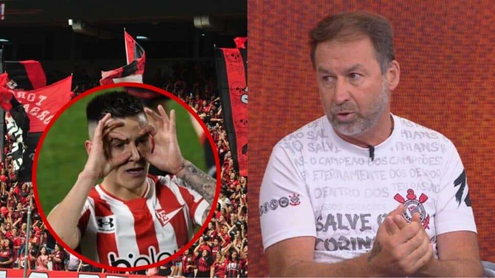 Athletico-PR conquista Leo Godoy do Estudiantes e deixa Augusto Melo e Corinthians à ver navios (Fotos: Reprodução/ Instagram/ Internet/ Montagem)