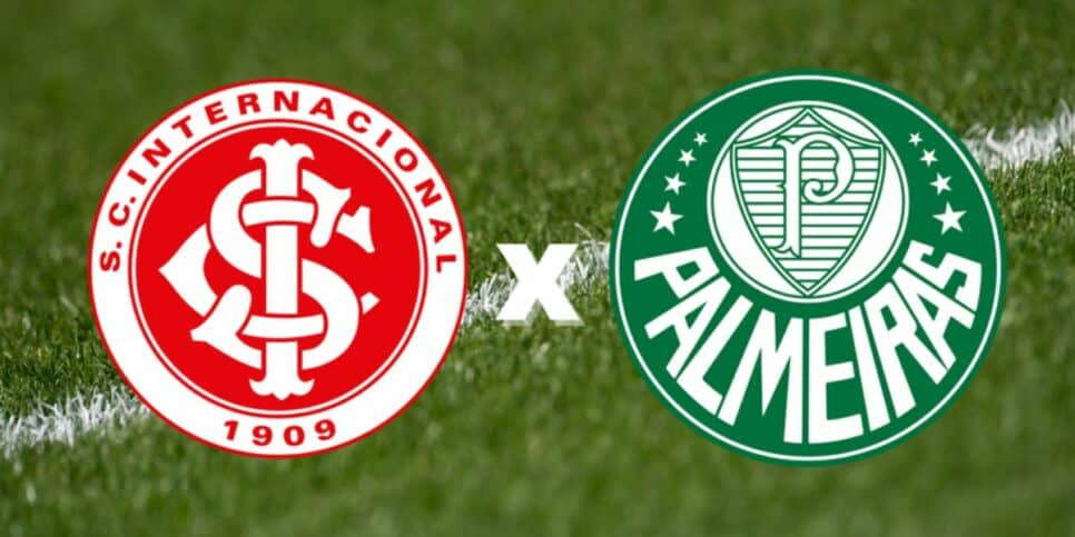 Logo do Internacional e do Palmeiras (Foto: Reprodução / Internet)