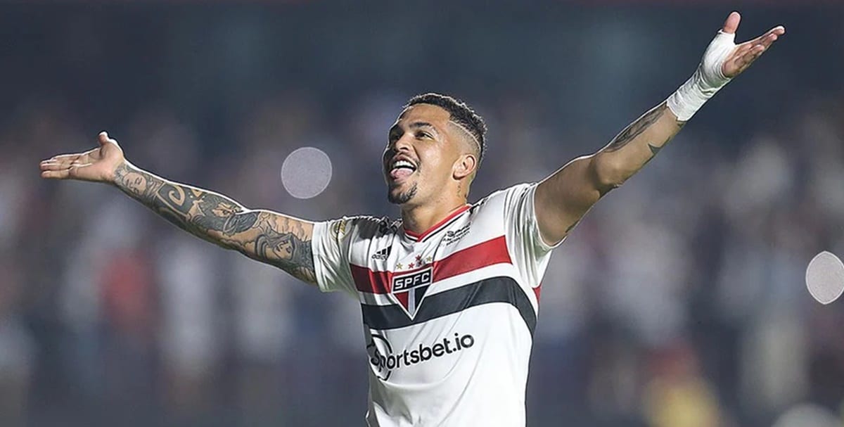 Luciano é Camisa 10 do São Paulo que pode deixar o clube por propostas da Arábia (Foto: Reprodução/ SPFC)