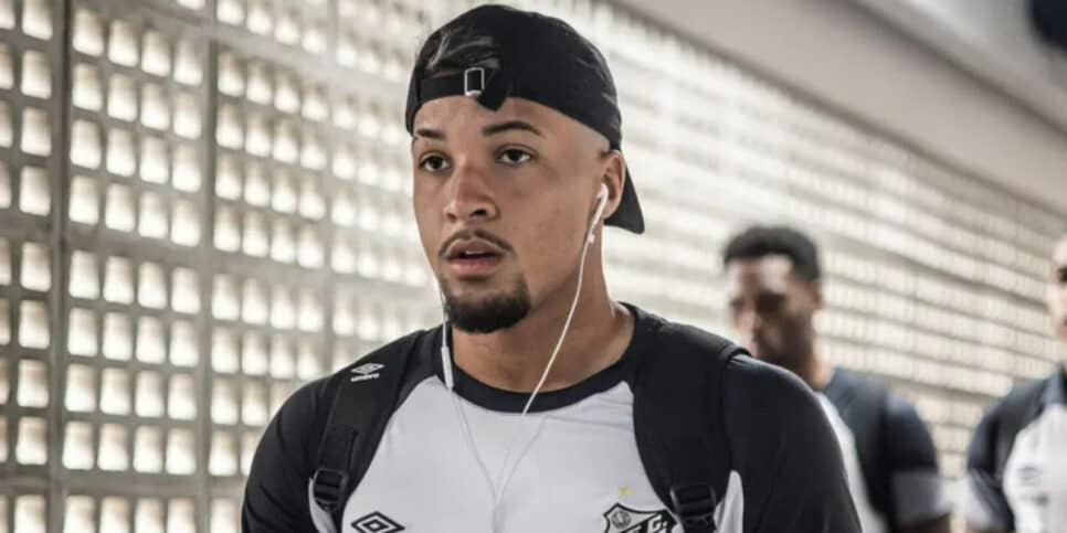 Marcos Leonardo choca diretoria do Santos ao recusar proposta (Foto: Divulgação / Santos FC)