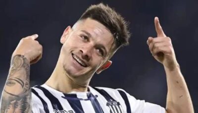 Rodrigo Garro no Talleres (Foto: Divulgação/ Talleres)