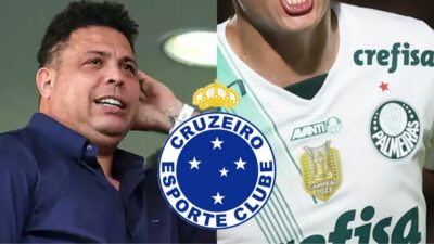 Imagem do post Sem técnico, Ronaldo já corre atrás do 1º reforço ao Cruzeiro para 2024 e jogador deve chegar do Palmeiras