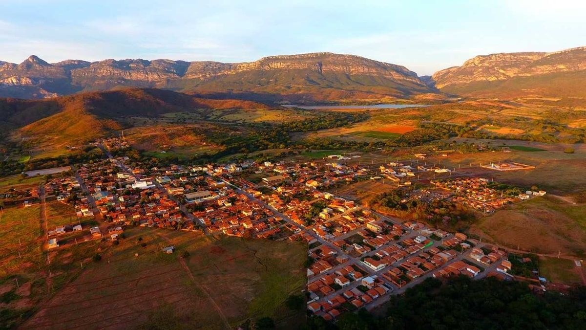 Cidade de Serranópolis de Minas, que faz aniversário em 21 de dezembro (Foto: Reprodução/ Internet)