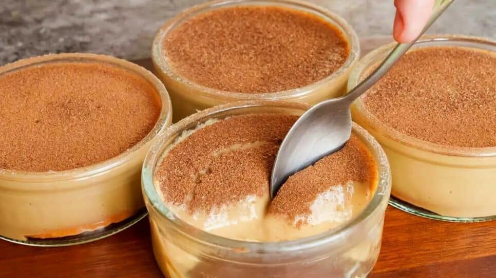 Sobremesa cremosa para fazer em 5 minutos e encantar seu paladar