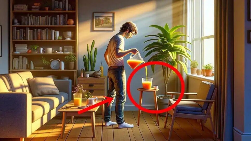 Suco para crescimento de plantas (Foto: Reprodução)