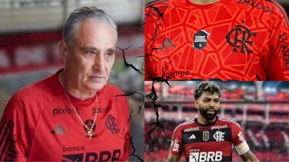 Tite corre risco de perder Gabigol e outra peça chave para rivais da Série A (Fotos: Reprodução/ Gilvan de Souza/ CRF/ Montagem)