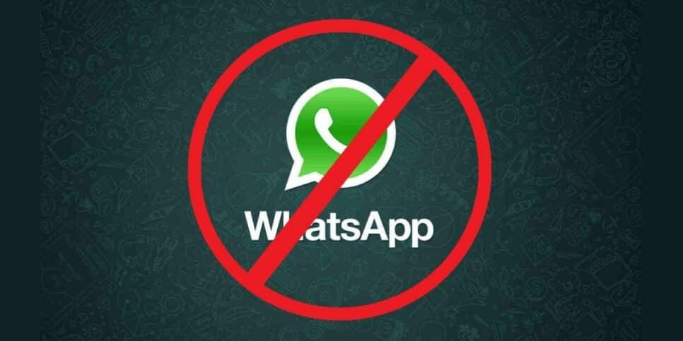 WhatsApp banido (Foto: Reprodução / Internet)