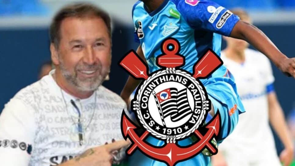 Augusto Melo vai tomar decisão no Corinthians sobre trazer atleta do Zenit por empréstimo (Fotos: Reprodução/ Divulgação/ Montagem)