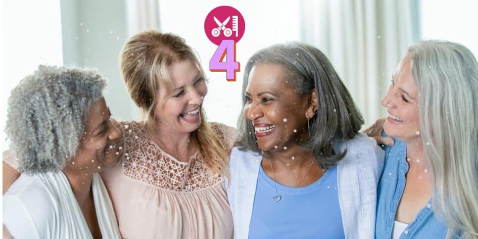 4 cortes de cabelos para idosas (Foto: Reprodução / Canva)