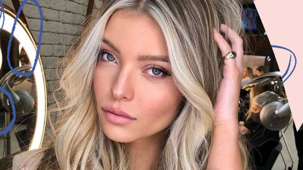 Capilar Estilo Cabelo Money Piece (Instagram/@wellahair.gr)
