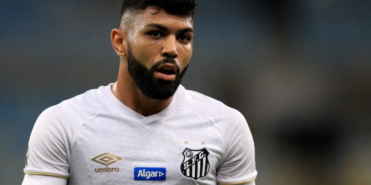 Gabigol, quando jogava no Santos (Foto: Getty Images)