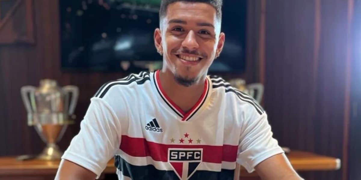 Talles Wander, jogador da base que pode ser substituto de Calleri (Foto: Reprodução OGol)