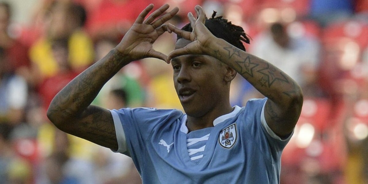 Abel Hernández, jogador oferecido ao São Paulo ( FOTO: JUAN BARRETO/AFP)