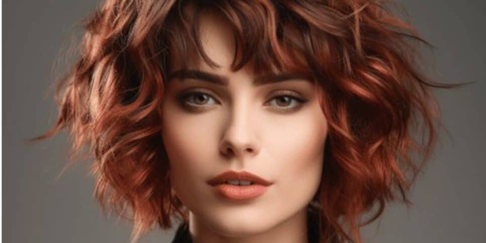 Encaracolado Corte bob cacheado Morrison, tendência de cabelo para 2024 (Imagem Reprodução Pinterest)