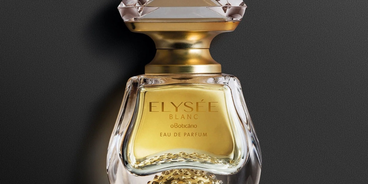 Elyseé Blanc, perfume que exala sofisticação e que vai atrair olhares por onde você passar (Imagem Reprodução Boticário)