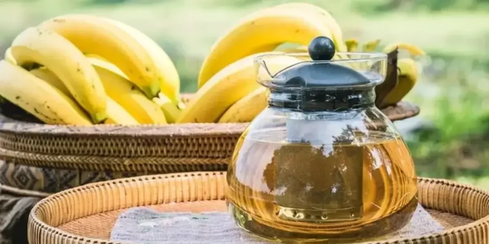 Chá de banana (Imagem: Reprodução)