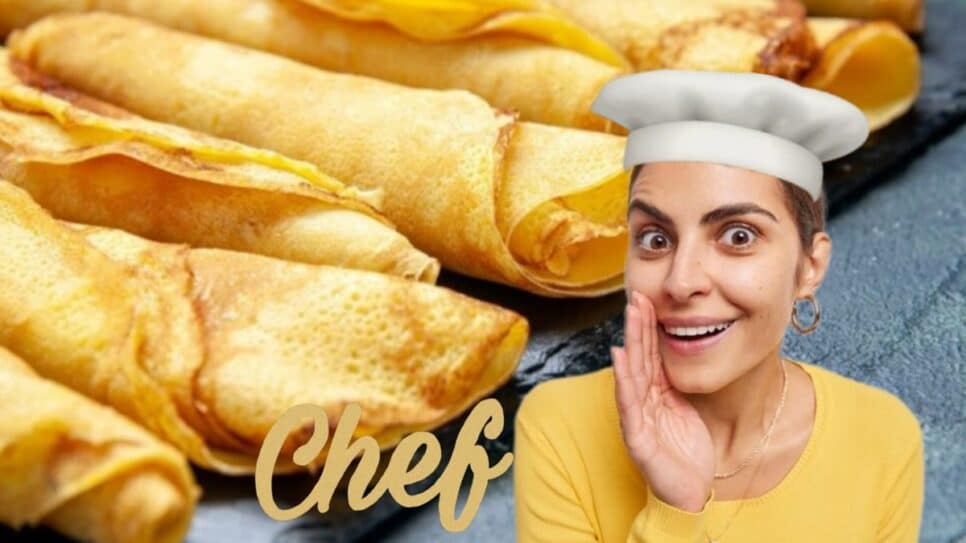Dica do Chef: Faça massa de panquecas com apenas 2 ingredientes (Fotos: Reprodução/ FreePik/ Montagem Gustavo)