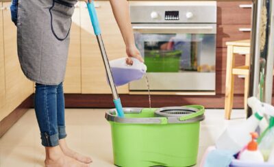 Bote isso na água de limpar o piso (Foto: Reprodução/ Internet)