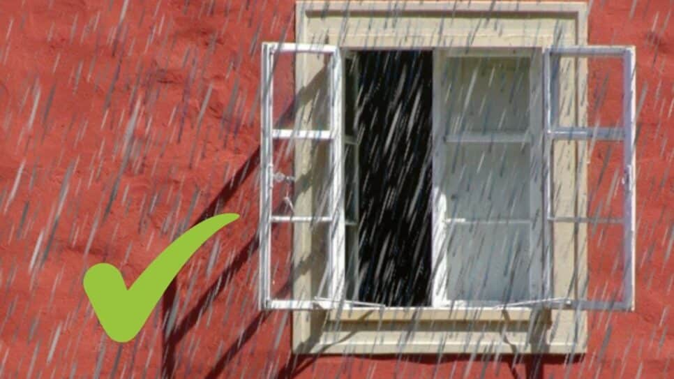 Em dias chuvosos, não feche as janelas, mas as deixe abertas por isso; entenda (Foto: Reprodução/ FreePik/ Montagem Gustavo)