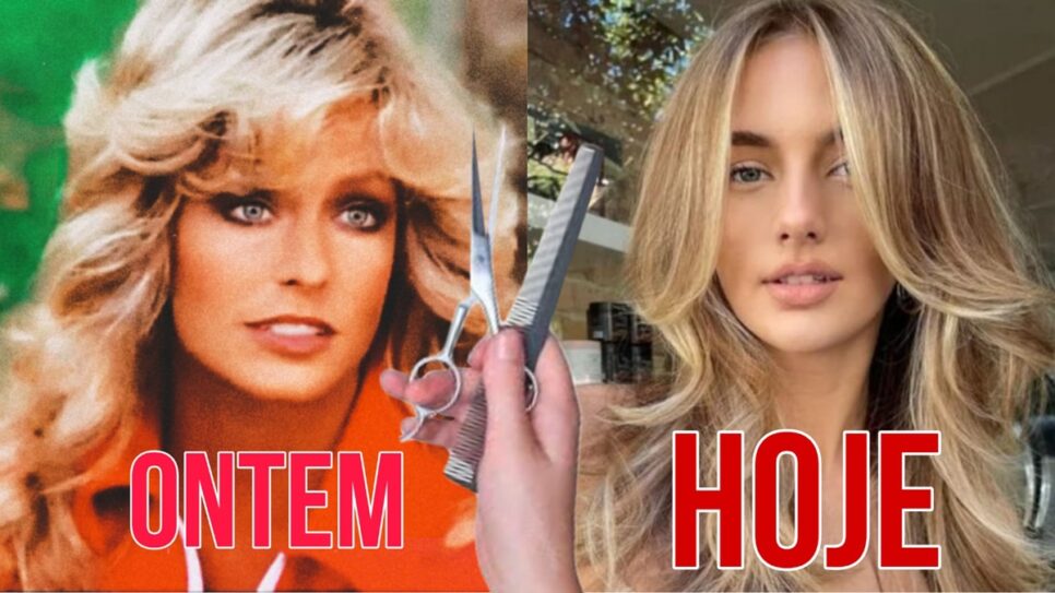Corte de borboleta fez sucesso no passado e volta à moda; conheça 10 variedades dele (Fotos: Reprodução/ Internet/ Montagem)