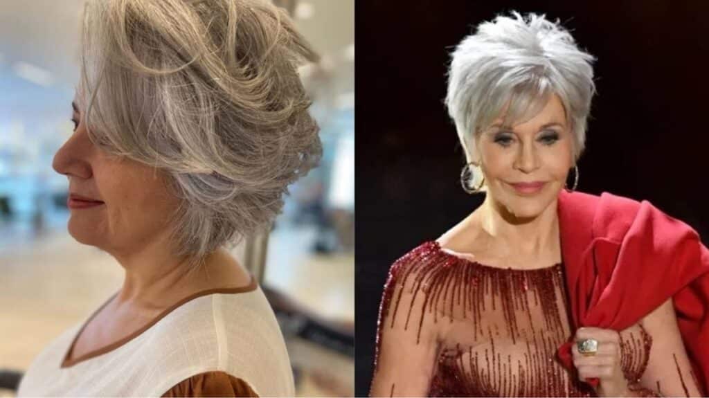 Mulheres + de 60 anos: 10 cortes curtos de cabelos para remoçar
